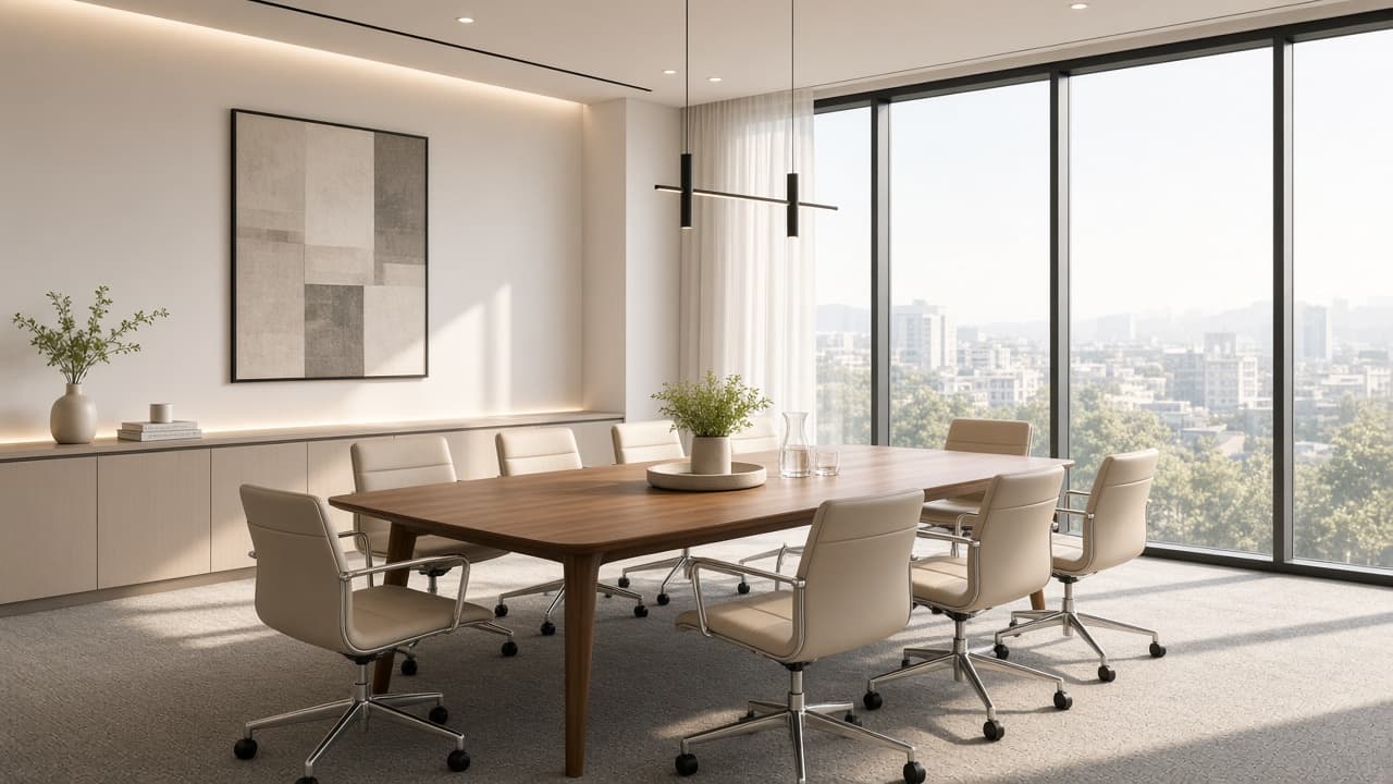 Professional meeting room for chamber consultations
